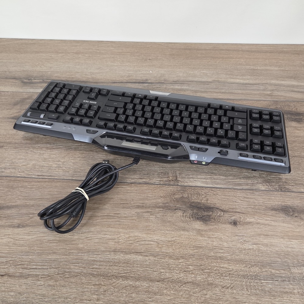 Logitech G510 Wired Gaming Keyboard LCD Display Programmable G-Keys USB Tested - Picture 6 of 12